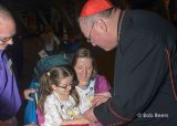 2013 Lourdes Pilgrimage - SUNDAY Cardinal Dolan Presents Malades Medals Pius X (70/71)